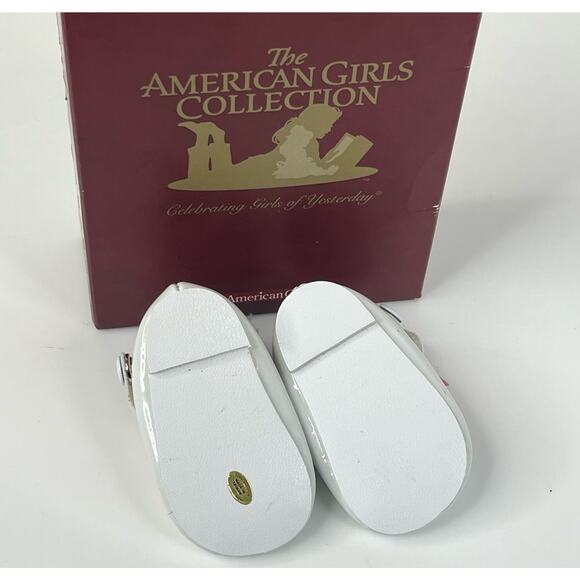 American Girl Pleasant Company SHOES Samantha Doll Pinafore Tea Party Dress Shoe - Picture 6 of 9